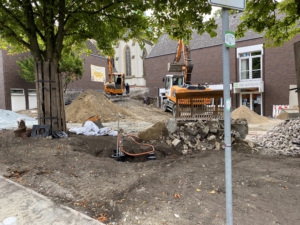 Die marode Treppenanlage wurde zurückgebaut.