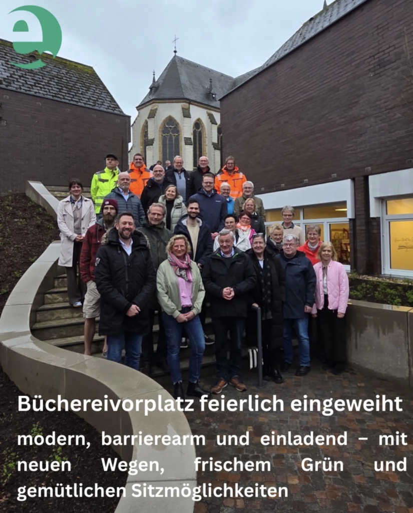 Eröffnung Büchereivorplatz